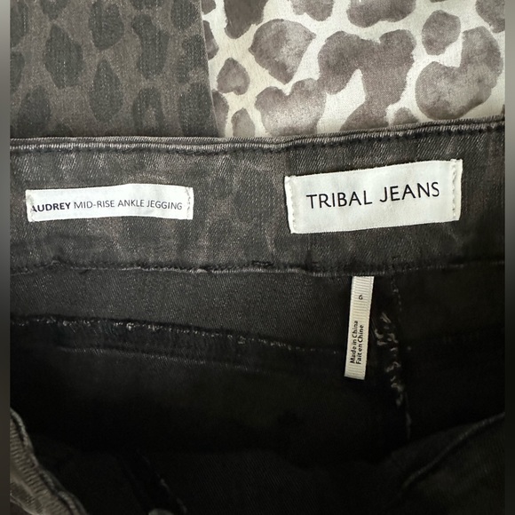Tribal jeans Audrey mid rise ankle legging sz 6 - Picture 3 of 4